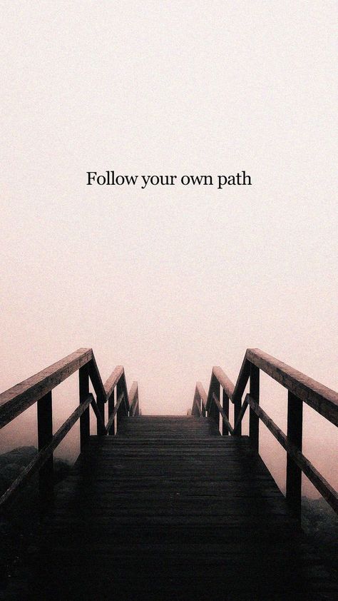 Follow your own path. Don't wait till someone else shows you the way. Make your own Path. . . . #motivation #mindfulness #peaceinmind Own Path Quotes, Path Quotes, Follow Your Own Path, Masonic Art, Quotes Mindfulness, Paz Mental, Good Quotes, Mindfulness Exercises, Feel Good Quotes