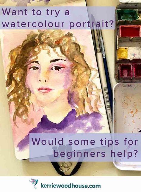 Watercolor Faces Abstract, Watercolor Faces, Watercolour For Beginners, Block Furniture, Watercolor Portrait Tutorial, Watercolor People, Paint A Portrait, Loose Watercolour, Loose Watercolor Paintings