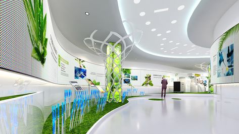 The Exhibition Hall of Gene and Chinese Medicine on Behance Architecture Branding, Eco Lodges, Interactive Exhibition, Exhibition Booth Design, Exhibition Booth, Space Architecture, Exhibition Stand, The Exhibition, Booth Design