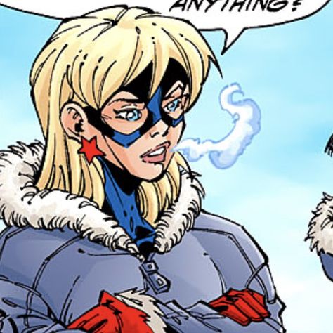 courtney whitmore aka stargirl icon. Stargirl Dc Comics, Stargirl Dc, Courtney Whitmore, Dc Women, Comic Panel, Building Inspiration, Comic Icons, Male Characters, Dc Comic