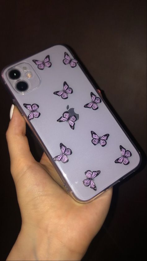 Iphone 11 Purple Aesthetic Cases, Purple Iphone 11 Case Ideas, Iphone 11 Purple Case, Iphone 11 Phone Cases Aesthetic, Iphone 11 Aesthetic, Iphone 11 Purple, Diy Phone Case Design, Creative Iphone Case, Retro Phone Case