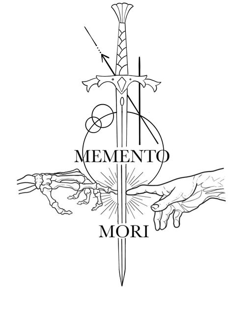 Memento Mori Design, Morior Invictus Tattoo, Momento Mori Tattoo, Memento Mori Tattoo, Butterfly Tattoos Images, Wrist Tattoo Ideas, Spartan Tattoo, Magic Runes, Wolf Tattoo Sleeve