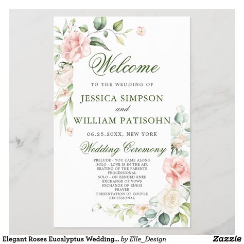 Eucalyptus Wedding Ceremony, Wedding Ceremony Programs, Personalized Thank You Cards, Eucalyptus Wedding, Ceremony Programs, Botanical Wedding, Prayer Cards, New York Wedding, Wedding Thank You Cards