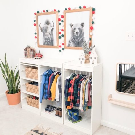 Nursery To Toddler Room, Toddler Room Ideas, Toddler Wardrobe, Toddler Boy Room Decor, Montessori Room, Big Kids Room, Toddler Room Decor, Toddler Boys Room, Best Ikea