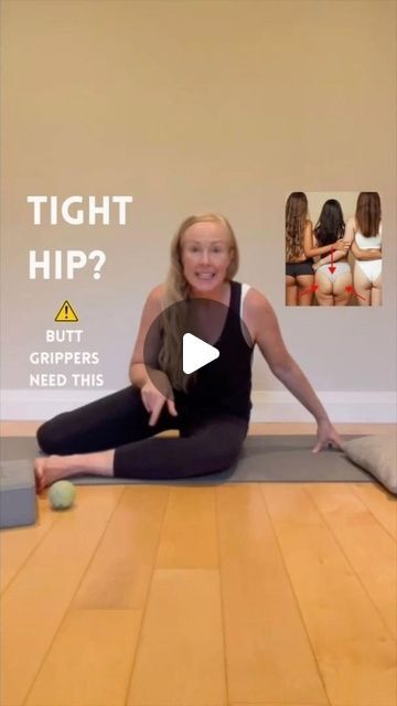 Michelle Edmison on Instagram: "If you are butt-gripping this is step 1. Open up space at the back of your hip. This technique is what saved my hip. I had a labral tear, muscles were locking down and I couldn’t get rid of the pinch. I am SO greatful for THIS. The @kinstretch 90 90 hip ER PAILs x RAILs ❤️. It opened up space at the BACK so that I could FINALLY take pressure off the pinch in the FRONT. I had been doing passive stretching, yoga, needling, massage…all created temporary feel good moments but no relief. Kinstretch creates long term results. It changse tissue quality, end range strength and joint control. 🧠🔥All require ACTIVE inputs…not PASSIVE. 🛑PLEASE STOP PASSIVE STRETCHING and thinking it’s going to change anything longterm. ✨That is #3 on my movement 101 mobility Passive Stretching, Tight Hips, Core Workout, Open Up, Feel Good, Things To Think About, Massage, Tights, Yoga