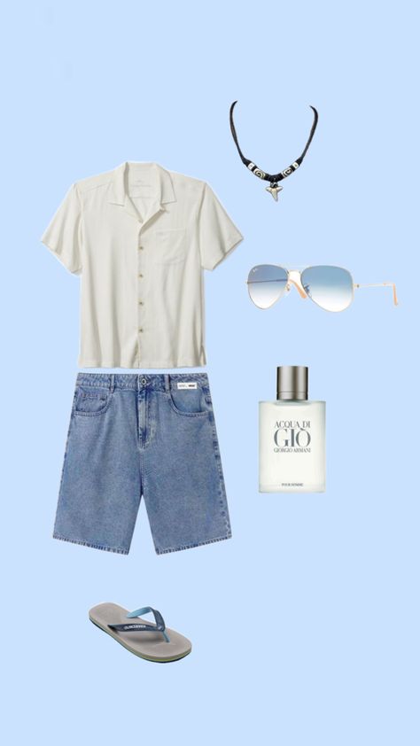 Coastal grandson | coastal outfits | beach day Coastal Grandson, Coastal Outfits, Jean Outfits, Giorgio Armani, Beach Day, Beach Outfit, Summer Outfits, Outfit Inspo, Clothes