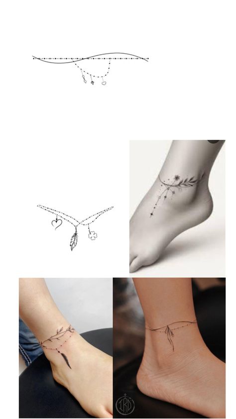 Anklet tattoos Anklet Tattoo, Anklet Tattoos, Anklets, Tattoos