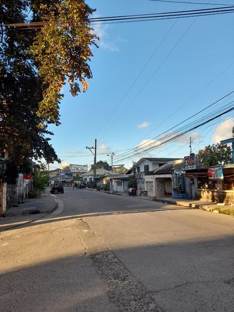 Philippines Street In The Philippines, Street Philippines, Philippine Street, Philippines Street, Philippines Aesthetic, Empty Road, Attack On Titan Art, City Aesthetic, Gated Community