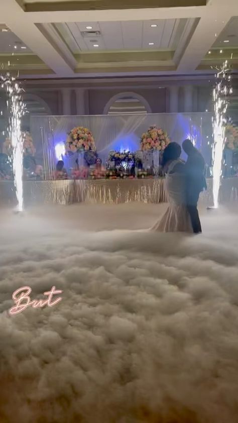 Cloud Party, Paradise Wedding, Winter Ball, Dance Themes, Dance Floor Wedding, Dance Ideas, Royal Aesthetic, Sparkly Wedding, On Clouds