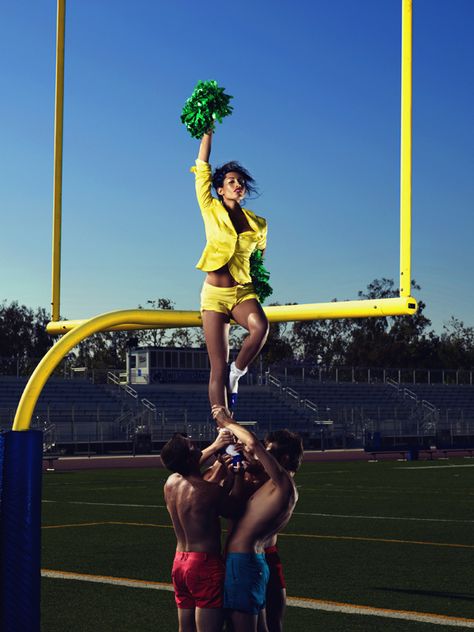 Kiara Belen - Cheerleaders in the Air Antm Photoshoots, Cheerleading Photos, Model Rock, America's Next Top Model, Alicia Keys, Next Top Model, Top Models, The Cw, New Shows