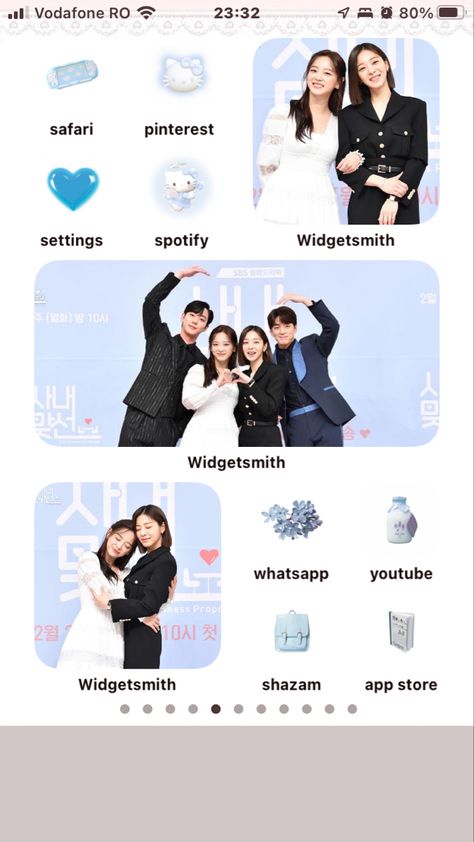 Kdrama Iphone Layout, Kdrama Homescreen Layout, Kdrama Homescreen, Korean Homescreen, Business Proposal Wallpaper, Ios14 Layout, Fireworks Wallpaper, Phone Homescreen, Iphone Themes