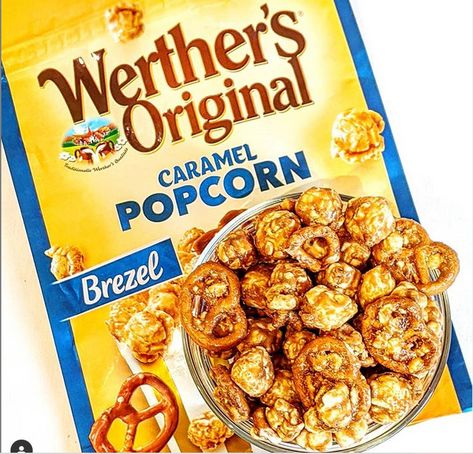 Pretzel Caramel, Popcorn Mix, Caramel Corn, Caramel Popcorn, I Want To Eat, Snack Mix, Pretzels, Sweet And Salty, Toffee