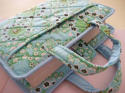 Bible Cover w Handles (Dandelion Field in Mist) Bible Cover Pattern, Notepad And Pen, Dandelion Field, Diary Cover, Bible Cases, Bible Bag, Fabric Book Covers, Diary Covers, Sewing To Sell