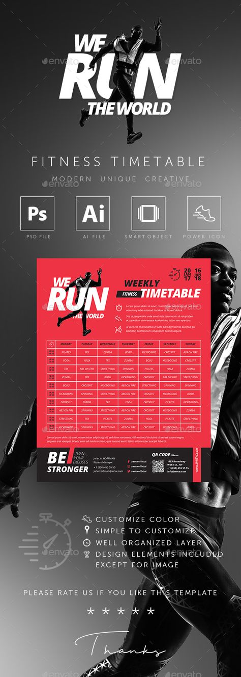 Fitness GYM Group Class Timetable - Sports #Events Timetable Design, Gym Group, Gym Schedule, Class Timetable, Gym Program, Interval Training Workouts, Timetable Template, Gym Center, Fitness Flyer