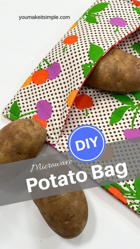 Microwave Potato Bag Instructions, Microwave Baked Potato Bag, Potato Microwave, Microwave Baked Potato, Microwave Potato Bag, Baked Potato Microwave, Microwave Potato, Microwave Popcorn Bag, Microwave Baking