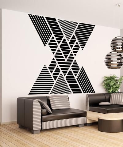 Diy Wall Painting, Wall Paint Designs, Decal Wall Art, Wall Graphics, White Decor, Interior Walls, 인테리어 디자인, Home Wall Decor, Bedroom Wall