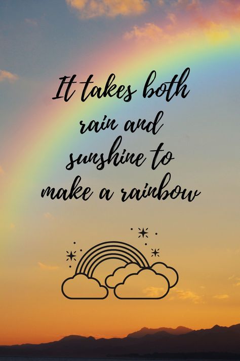 Rain And Rainbow Quotes, Rainbow Person, Rainbow Quotes, Breathe Quotes, Pride Quotes, Black Love Quotes, Rainbow Quote, Strong Women Quotes, Good Thoughts Quotes