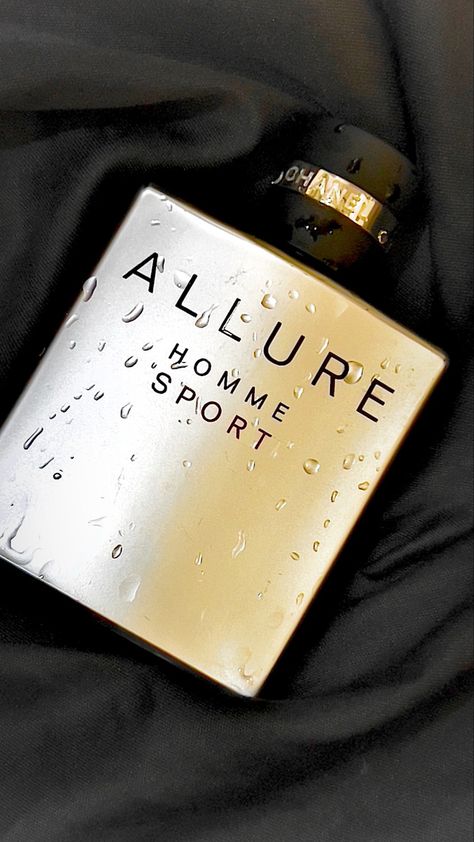 Chanel Perfumes, Chanel Allure Homme Sport, Chanel Allure Homme, Chanel Allure, Chanel Perfume, Home Sport, Mens Fragrance, Flask, Scents