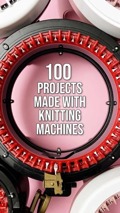 Diana | Circular Knitting Machine Patterns | ✨ Pattern details below 👇 🧶 All projects are knit with 22 and/or 46 needle circular knitting machines, as well as an I-Cord maker. 💖… | Instagram Loops And Threads Knitting Machine Patterns, Machine Knitting Projects, Round Loom Projects, 40 Pin Circular Knitting Machine Patterns, Things To Make With Knitting Machine, 48 Pin Knitting Machine Patterns Free, Round Knitting Machine Patterns, Knit Machine Patterns, Addi King Size Knitting Machine Projects