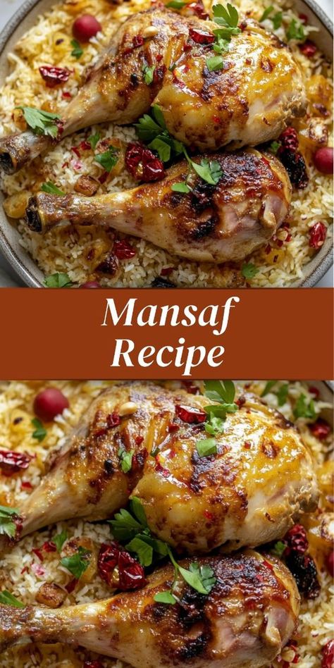 Experience the rich flavors of Jordan with this Mansaf recipe! 🍖🌾 Savory, comforting, and authentic—get the full recipe at beyondthebayoublog.com. Mansaf Recipe, Jordan Recipes, Jordanian Food, Almond Chicken, Salad Toppers, Dish Warmer, Middle Eastern Dishes, Yogurt Sauce, Leftover Chicken