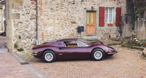 1973 Ferrari 246 'Dino' - Dino 246 GTS 'Chairs & Flares' | Classic Driver Market Leather Tool Roll, Vintage Ferrari, Ferrari Dino, Ferrari Racing, Laetitia Casta, Classic Motors, Racing Seats, My Ride, Racing Cars