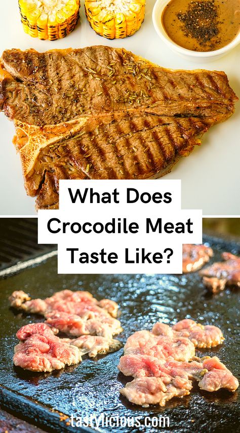 is crocodile meat healthy | crocodile meat recipe | crocodile meat benefits | does crocodile meat taste like chicken | fall recipes dinner | healthy lunch ideas | dinner ideas | breakfast ideas | easy healthy dinner recipes Crocodile Meat Recipes, How To Cook Alligator Meat, Alligator Meat Recipes, Crocodile Recipes, Chicken Fall Recipes, Alligator Recipes, Fried Alligator Recipe, Breakfast Ideas Easy Healthy, Alligator Meat