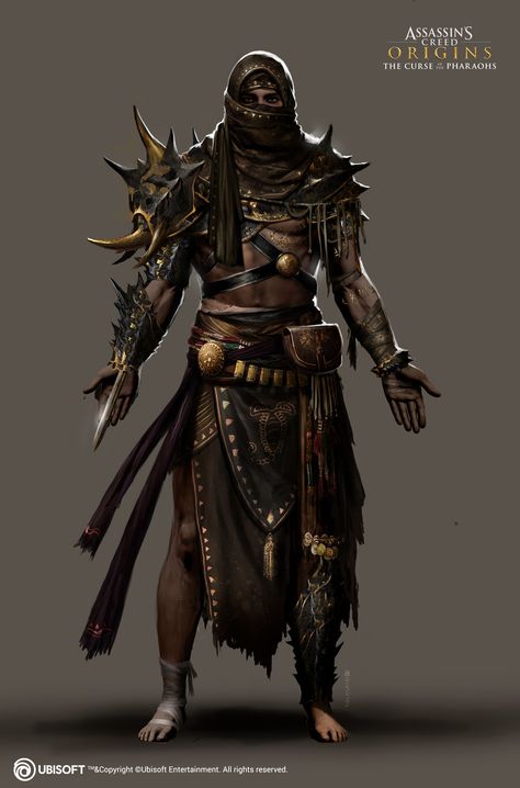 ArtStation - Scorpio Outfit, Satanasov ! Egyptian Demon, Ac Origins, Mode Cyberpunk, Assassins Creed Artwork, Assassins Creed Origins, Illustration Fantasy, Assassins Creed Art, Assassin Creed, Assassins Creed Odyssey