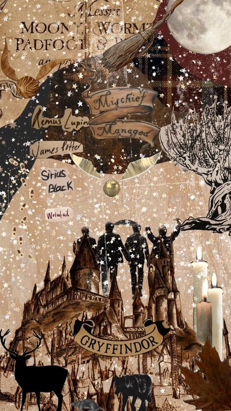 #hogwarts #gryffindor #maruaders Griffindor Wallpaper Lockscreen, Gryffindor Wallpaper Laptop, Gryffindor Background, Christmas At Hogwarts Wallpaper, Hogwarts Wallpaper Aesthetic, Marauders Christmas, Hogwarts Collage, Phn Wallpaper, Gryffindor Wallpaper