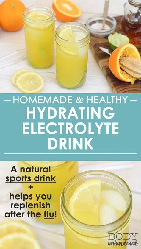 Electrolyte Drink Recipe, Homemade Electrolyte Drink, Detox Drinks Flat Tummy, Natural Electrolytes, Homemade Detox, Hydrating Drinks, Electrolyte Drink, Detox Drinks Recipes, Natural Drinks