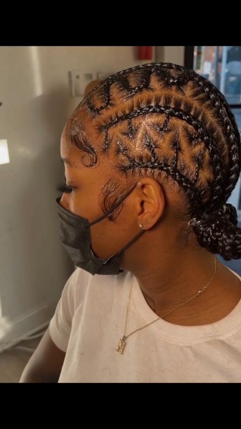 Tomboy Hairstyles Short, Cornrow Hairstyles For School, Natural Cornrow Hairstyles, Cornrow Designs, Baddie Clothes, Kid Hair, Tomboy Hairstyles, Feed In Braids Hairstyles, Quick Natural Hair Styles