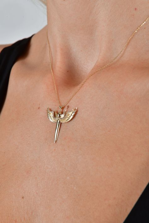 Guardian Angel Wings, Angel Wings Pendant, Angel Wings Necklace, Wings Pendant, Wings Necklace, Angel Wing Necklace, Angel Wing Pendant, Wing Necklace, Archangel Michael