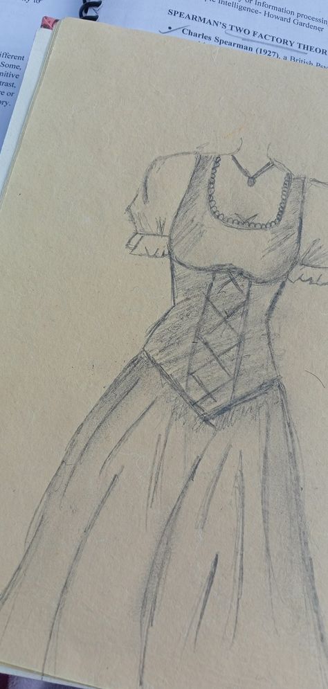 aesthetic sketch, corset dress, fashion designing, aesthetic outfit sketches, aesthetic Corset Dress Sketch, Dress Sketches Easy, Corset Sketch, Corset Drawing, Fashion Doodles, Book Sketches, Aesthetic Sketch, Dress Sketch, Dibujos Aesthetic