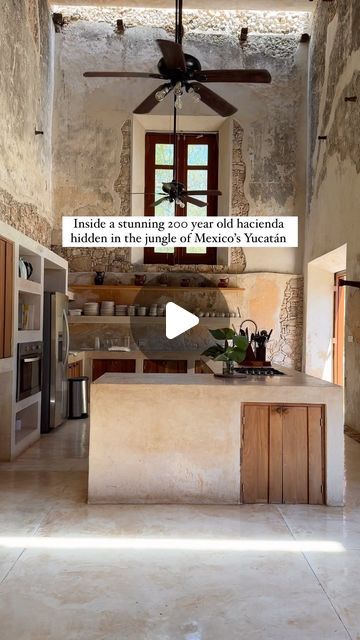 CasitaMX | Stay in Mexico’s Best Homes on Instagram: "This is the stunning 200+ year old Hacienda Tamchén located 45 minutes outside of Merida in Mexico, a fully restored hacienda with 6 rooms surrounded by Yucatán jungle." New Mexico Style Home, Hacienda Homes, New Mexico Style, Hacienda Style Homes, Best Homes, Yucatan Mexico, Hacienda Style, Green Architecture, Commercial Architecture