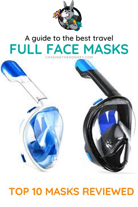 Full Face Snorkel Mask, Snorkel Mask, Scuba Diving Gear, Travel Tech, Best Snorkeling, Full Face Mask, Snorkeling Gear, Diving Gear, Maui Vacation