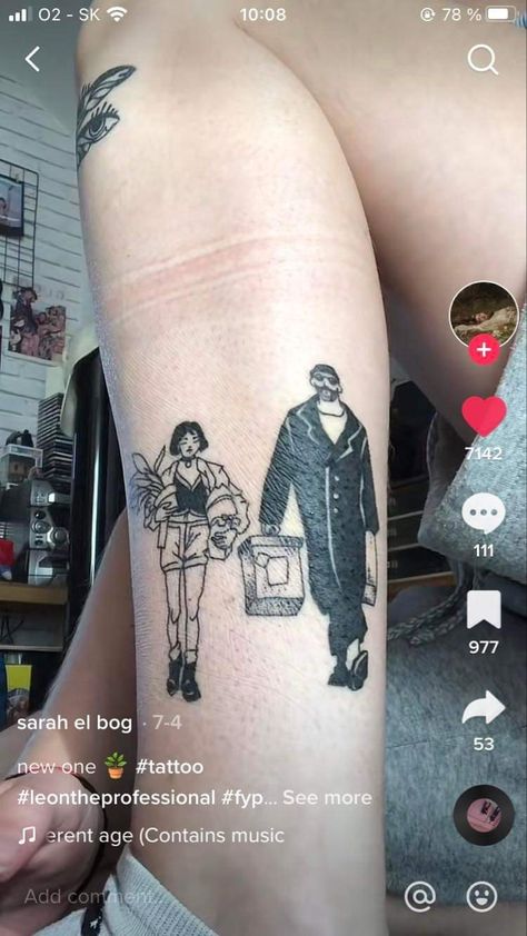 Leon The Professional Wallpaper, Matilda Leon The Professional, Leon The Professional Tattoo, Matilda Leon, Leon The Professional, Professional Wallpaper, Professional Tattoo, Print Tattoos, Matilda