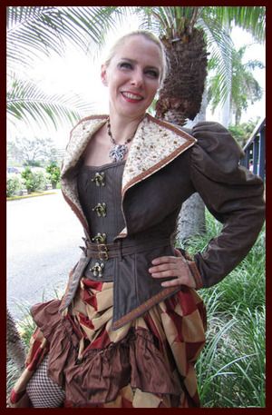 Victorian Jacket, Steampunk Dress, Aviator Jacket, Neo Victorian, Kestrel, Victorian Steampunk, Steampunk Design, Aviator Jackets, Steampunk Clothing