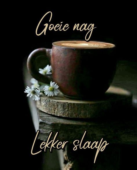 Goeie Nag Lekker Slaap Afrikaans Goeie Nag, Lekker Slaap Afrikaans Goeie Nag, Lekker Slaap Afrikaans, Nag Lekker Slaap, Afrikaans Language, 50th Birthday Quotes, Lekker Slaap, Goodnight Quotes, Flower Arrangement Designs