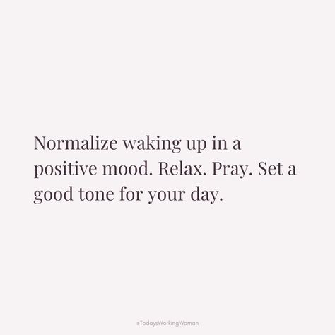 Imagine starting each day with intention—waking up to embrace positivity, taking a moment to relax, and centering yourself in prayer. When you set this tone in the morning, you invite clarity and purpose into every moment. Let today be the day you prioritize your peace and cultivate joy from the moment you rise. How do you set the tone for your day?  #selflove #motivation #mindset #confidence #successful #womenempowerment #womensupportingwomen Centering Yourself, Prioritize Your Peace, Selflove Motivation, Positive Mood, Find Peace, Women Supporting Women, Finding Peace, In The Morning, The Morning