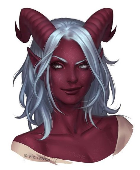 Face claim, just with the yellow eyes, extended horns, red/orange skin, black short hair, and flamed ears How To Draw Horns On People, Gargoil Drawings, Tiefling Horns Styles, Tiefling Wizard, Female Tiefling, Tiefling Female, Dnd Tiefling, Tiefling Bard, Character Portrait