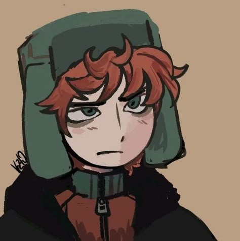 Kenny And Kyle, Kyle Sp, Kyle South Park, South Park Art, Fairy Tail Pictures, Kenny South Park, Style South Park, South Park Memes, Kyle Broflovski