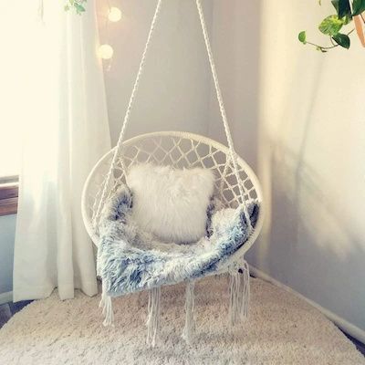 Macrame Hammock Chair, Chair Hammock, Macrame Chairs, Macrame Swing, Patterned Chair, Hanging Hammock, Woven Chair, Hammock Stand, Hammock Chair