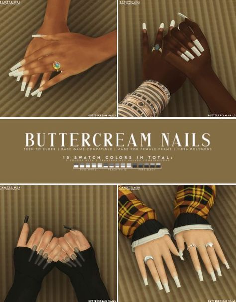 Sims 4 Nails, Sims 4 Cas Mods, Sims Packs, Play Sims 4, The Sims 4 Pc, Free Sims 4, The Sims 4 Packs, Sims 4 Game Mods, Sims 4 Body Mods