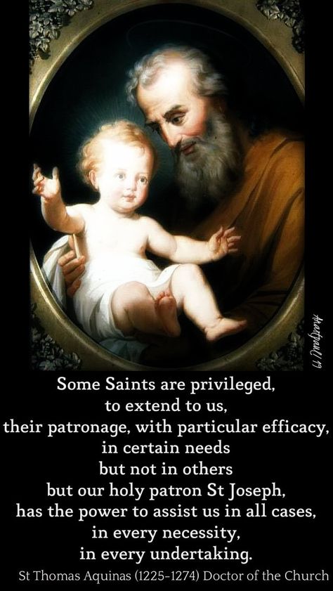 St Joseph Terror Of Demons, St Joseph Prayer, Jesus Father, St Thomas Aquinas, Saint Thomas Aquinas, Saint Quotes Catholic, Thomas Aquinas, Catholic Books, Catholic Images