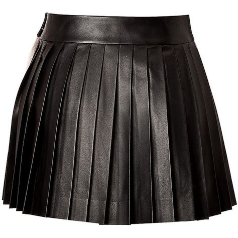 Fausto Puglisi Leather/Wool Pleated Mini-Skirt (€370) ❤ liked on Polyvore featuring skirts, mini skirts, pleated colorblock skirt, color block skirt, leather miniskirt, pleated leather skirt and pleated mini skirt Skirts Leather, Pleated Miniskirt, Short Leather Skirts, Leather Miniskirt, Skirts Pleated, Skirts Short, Skirt Wool, Pleated Skirt Short, Color Block Skirt