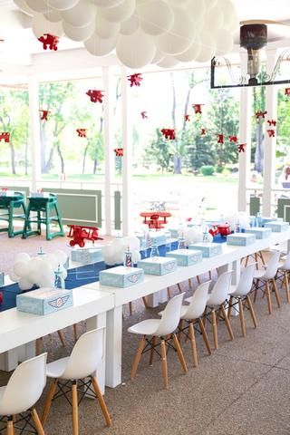 Aviator First Birthday Party, Aeroplane Party Ideas Boys, Aviator Party Theme 1st Birthdays, Helicopter Themed Birthday Party, Two Fly Birthday Party Boy, Airplane Centerpieces, Plane Birthday Party Ideas, Plane Theme Birthday Party, Airplane Centerpiece Ideas