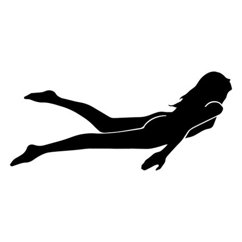 Swimming Silhouette, Swimmer Silhouette, Easter Artwork, Swimming Body, Easy Hand Drawings, Clothes Illustration, Women's Diving, Mermaid Images, Minimal Drawings