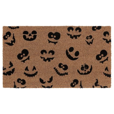 Ikea Halloween, Entrance Patio, Mat Black, Natural Latex, Door Mats, Welcome Mats, Cozy Fall, Tumble Dryer, Keep It Cleaner