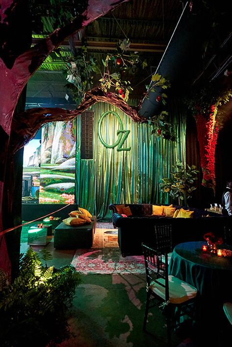 Wizard of Oz Debutante Ball — VAN WYCK Emerald City Theme, Emerald City Party, Wizard Of Oz Decor, Prom Themes, Wicked Musical, Debutante Ball, Prom Theme, Ball Decorations, Watch Party