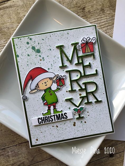 Grinch Christmas Cards Diy, Mft Christmas Cards, Funny Family Christmas Cards, Elf Christmas Card, Christmas Card Background, Chrismas Cards, Card Design Handmade, Christmas Cards Kids, Simple Christmas Cards