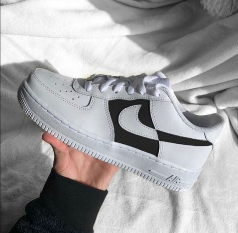 Black Air Force 1, Nike Air Force 1s, Air Force 1 Custom, Custom Air Force 1, Nike Air Shoes, Custom Nikes, Air Force Ones, Custom Sneakers, Nike Adidas